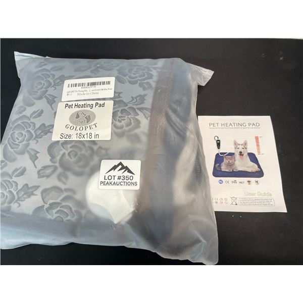 Lot of 1 Pet Heating Pad - 18 x 18 inch