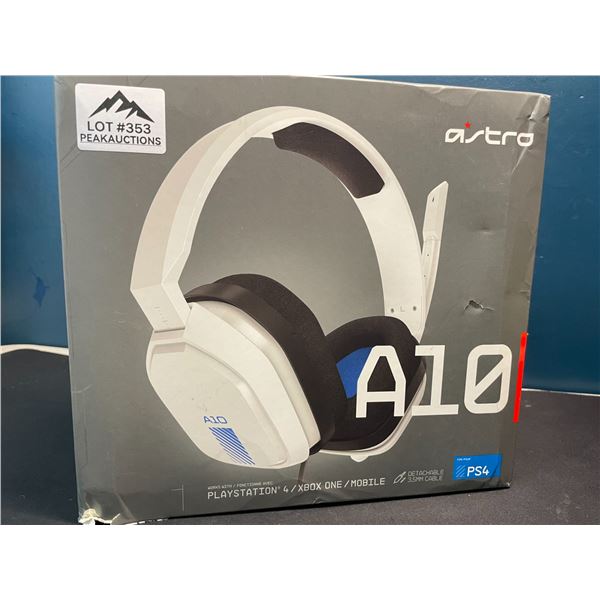 Lot of 1 ASTRO A10 Gaming Headset for Xbox, Playstation, Mobile