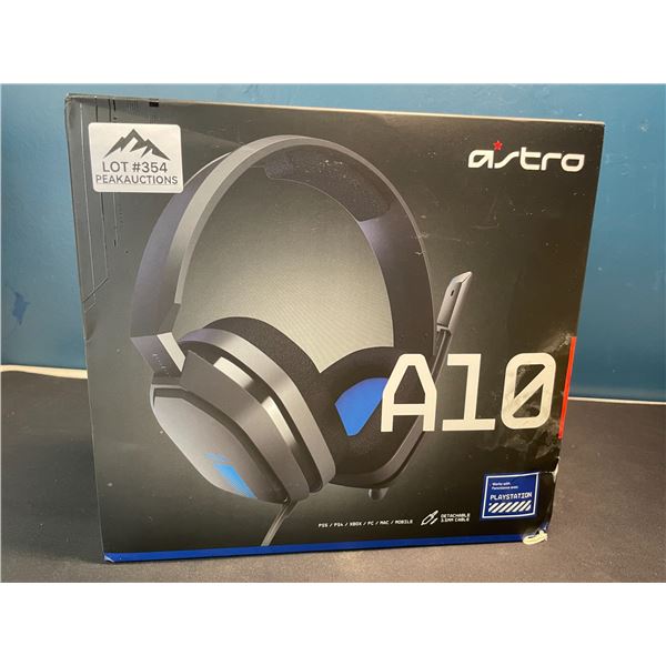 Lot of 1 ASTRO A10 Gaming Headset for Xbox, Playstation, PC, Mac, Mobile