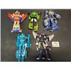 Image 1 : Lot of 5 Assorted Transformer Toys