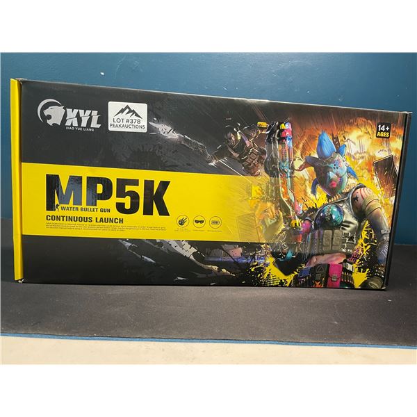 Lot of 1 MP5K Continuous Launch Electric Gel Ball Blaster Gun