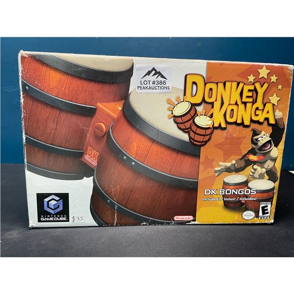 Lot of 1 Donkey Konga Drums/DK Bongos for Nintendo Gamecube - In Box - Used