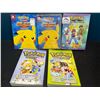 Image 1 : Lot of 5 Assorted Pokemon Manga Style Books