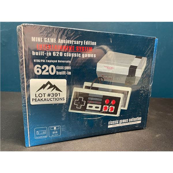 Lot of 1 Mini Game Anniversary Edition Entertainment System - 620 Classic/Retro Games Built-In