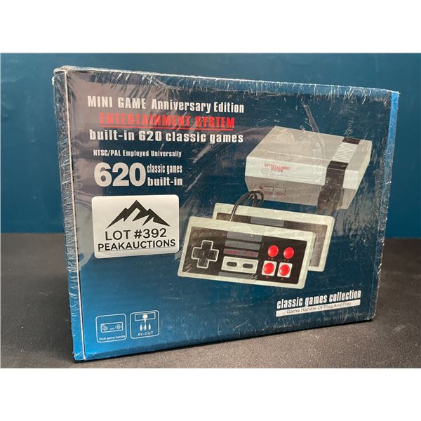 Lot of 1 Mini Game Anniversary Edition Entertainment System - 620 Classic/Retro Games Built-In