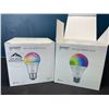 Image 1 : Lot of 2 Boxes of Gosund Wifi LED Smart Bulbs - 4 per box/8 total