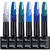 Image 1 : Lot of 2 Sets of Gel Nail Polishes - 6 Polishes/Colours Per Box!