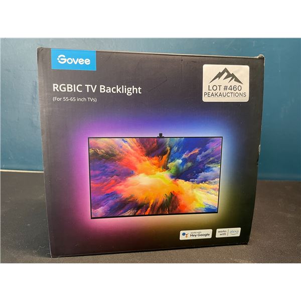 Lot of 1 Govee RGBIC TV Backlight for 55-65Inch TV's