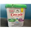 Image 1 : Lot of 1 Tub of Cascade Platinum Dishwasher Detergent Tablets - 1.46kg