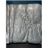 Image 2 : Lot of 1 Sherpa Fleece Blanket - Grey - 90 x 90 inch