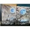 Image 2 : Lot of 1 3-Piece Art Canvas Set - 15 inch Size