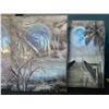 Image 3 : Lot of 1 3-Piece Art Canvas Set - 15 inch Size