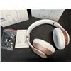 Image 2 : Lot of 2 Glynzak Wireless Bluetooth Over Ear Headphones - 65hr music/talk time! - Rose Gold