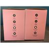 Image 3 : Lot of 2 Glynzak Wireless Bluetooth Over Ear Headphones - 65hr music/talk time! - Rose Gold