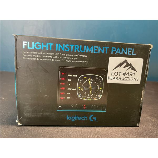 Lot of 1 Logitech G Flight Instrument Panel