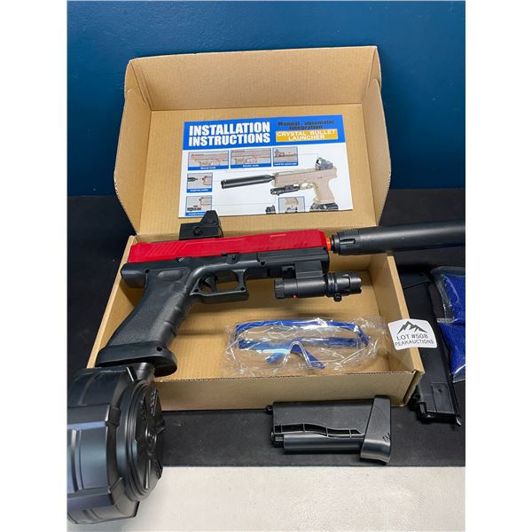 Lot of 1 Electric Automatic Gel Ball Blaster Gun