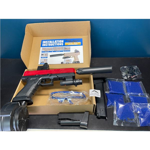 Lot of 1 Electric Automatic Gel Ball Blaster Gun