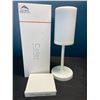 Image 2 : Lot of 1 Marrado Smart LED Table/Bedside Bluetooth Speaker Lamp - Rechargeable!