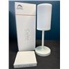 Image 2 : Lot of 1 Marrado Smart LED Table/Bedside Bluetooth Speaker Lamp - Rechargeable!