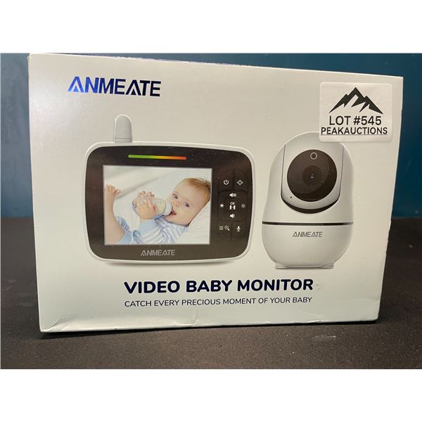 Lot of 1 Anmeate Video Baby Monitor - Non-Wifi - w/ 3.5 inch Screen - BRAND NEW!!