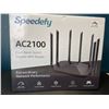 Image 1 : Lot of 1 Speedify AC2100 Dual Band Gigabit WiFi Router