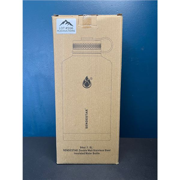 Lot of 1 Sendestar 1.8L Stainless Steel Insulated Water Bottle