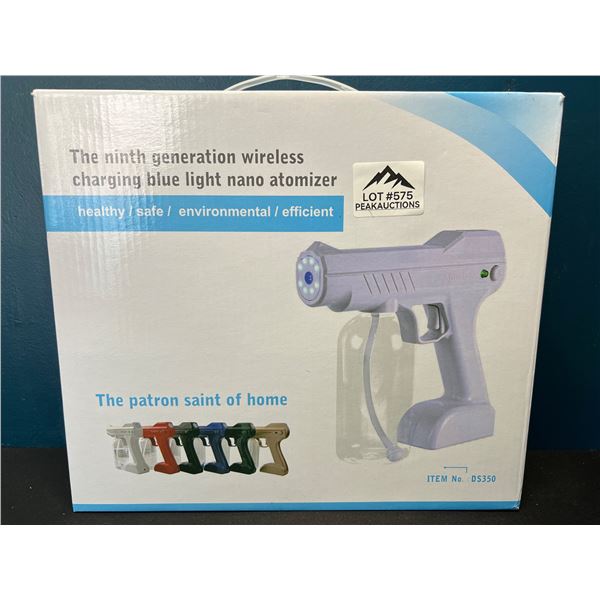 Lot of 1 Blue Light Atomizer Cleaning Gun