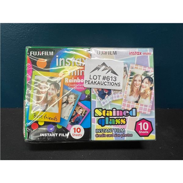 Lot of 1 Instax Mini Film - 4 Assorted Packs