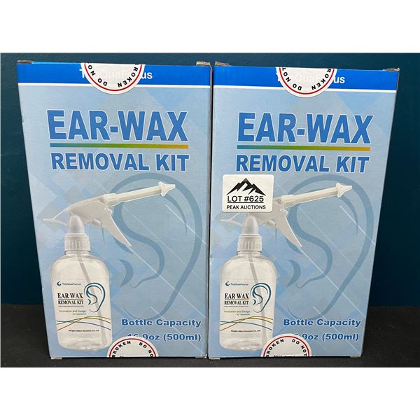 Lot of 2 Ear Wax Removal Kits