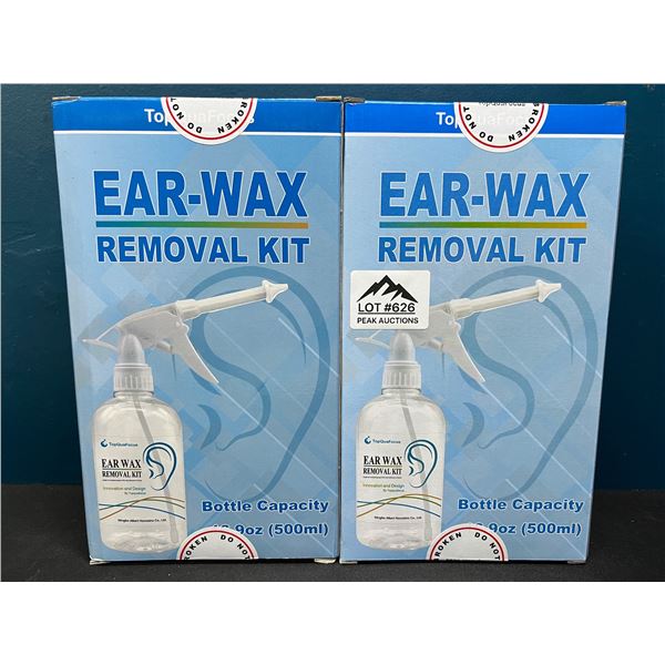 Lot of 2 Ear Wax Removal Kits