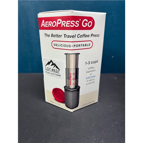 Lot of 1 Aero Press Go 1-3 Cup Coffee Press