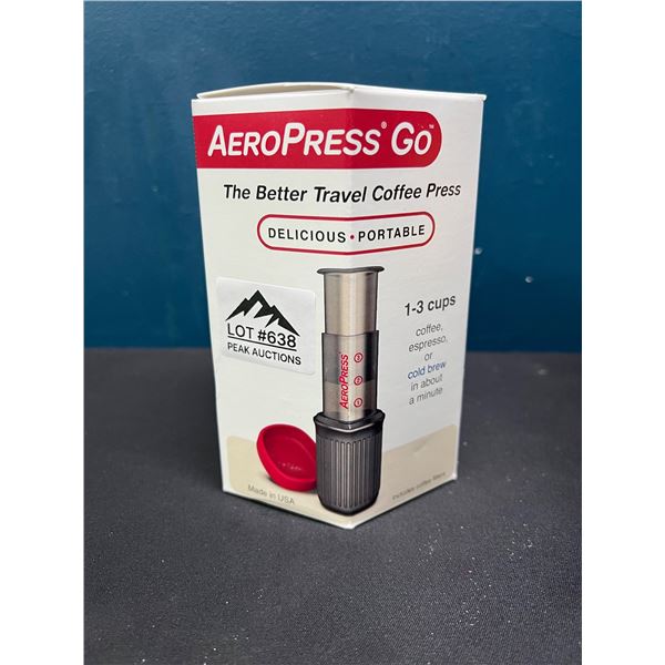 Lot of 1 Aero Press Go 1-3 Cup Coffee Press