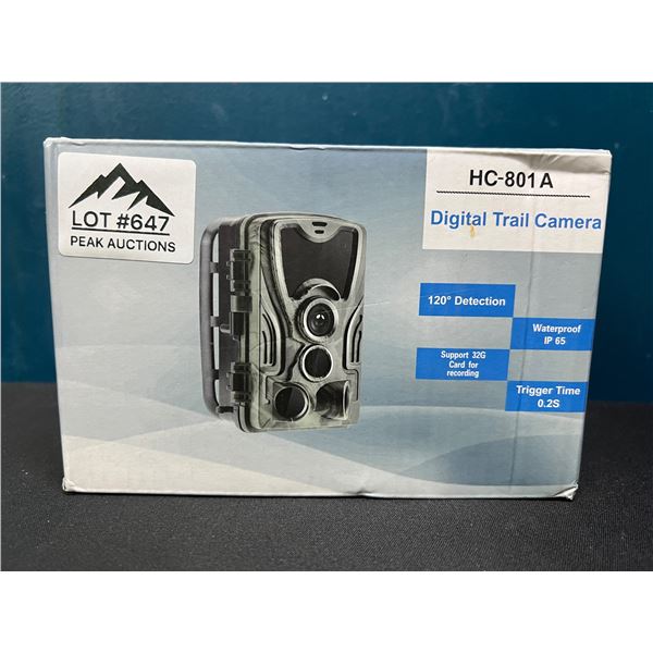 Lot of 1 HC-801A Digital Trail Cam