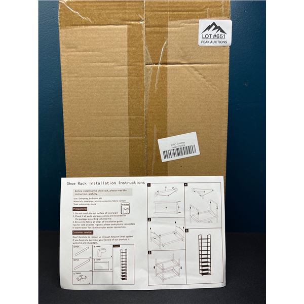 Lot of 1 Buildable Tierd Shoe Rack