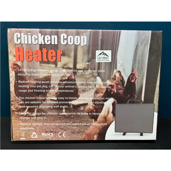 Lot of 1 Radiant Dual Use Heater - Outdoors or Indoors