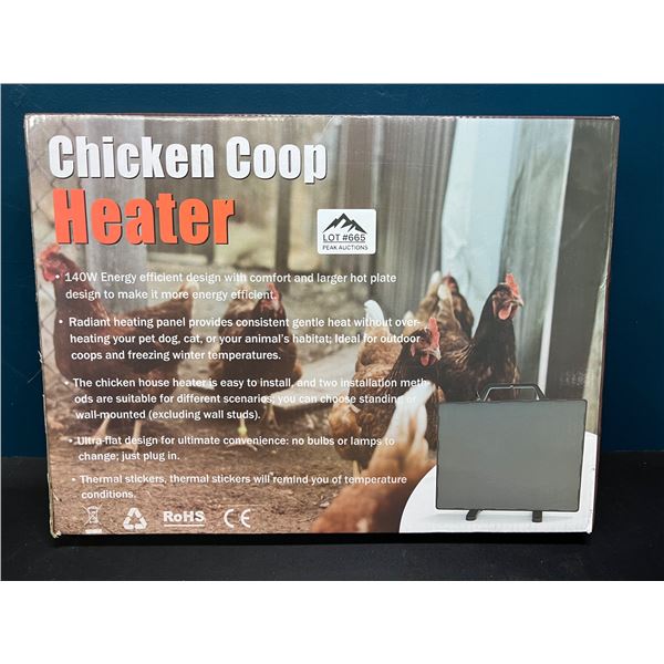 Lot of 1 Radiant Dual Use Heater - Outdoors or Indoors