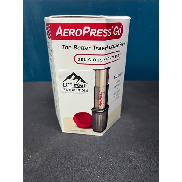 Lot of 1 Aero Press Go 1-3 Cup Coffee Press