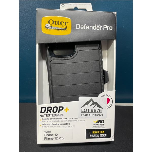 Lot of 1 Otterbox Defender Pro Case for iPhone 12/12 Pro