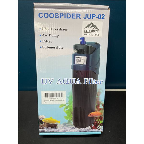 Lot of 1 UV Aquarium Filter/Sterilizeer/Air Pump