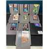 Image 1 : Lot of 10 Assorted NES Games - Used