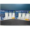 Image 1 : Lot of 2 Boxes of Pureline Water Pitcher Filters - 3 per pack