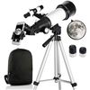Image 1 : Lot of 1 Astronomical Telescope for Adults w/ Tripod & Backpack