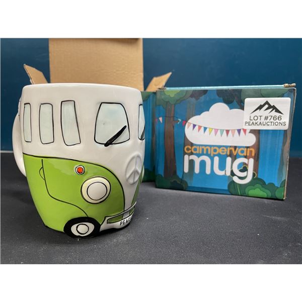 Lot of 2 Campervan Mugs