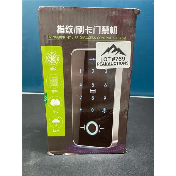 Lot of 1 Fingerprint/RFID Access Control System