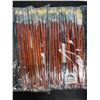 Image 1 : Lot of 2 Multi-Packs of Artist Paint Brushes - Assorted Sizes