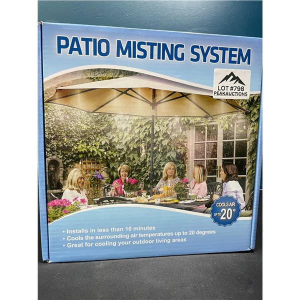 Lot of 1 Patio Misting/Cooling System