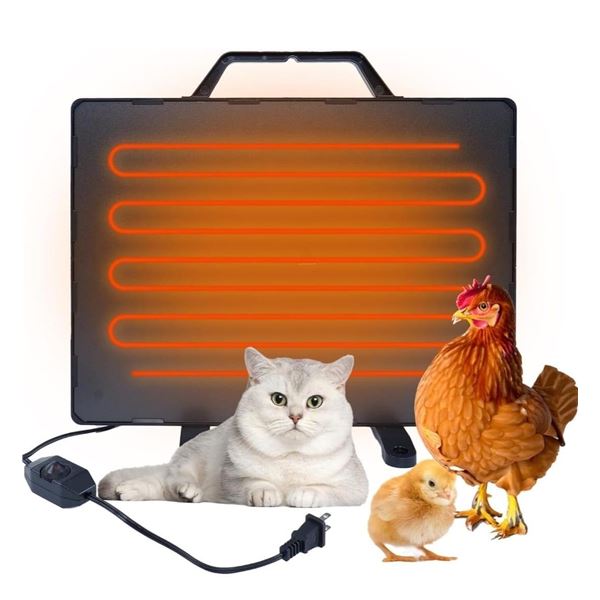 Lot of 1 Radiant Dual Use Heater - Outdoors or Indoors (Under Desk, Keep Pets Warm, Or Outdoors!)