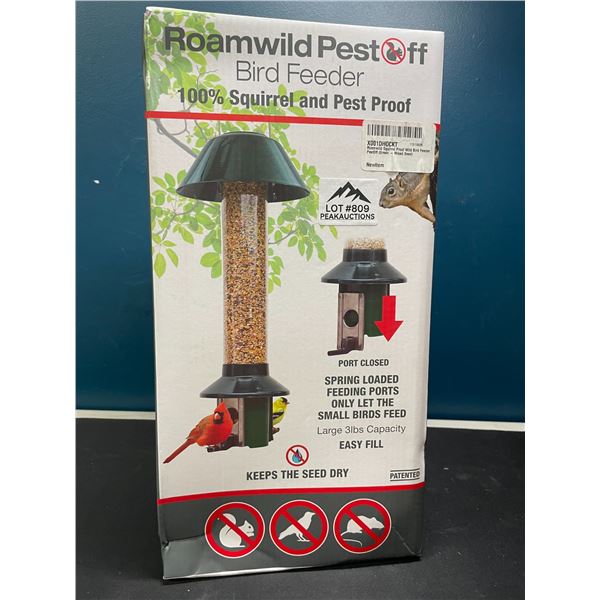 Lot of 1 Bird Feeder - 100% Squirrel and Pest Proof!