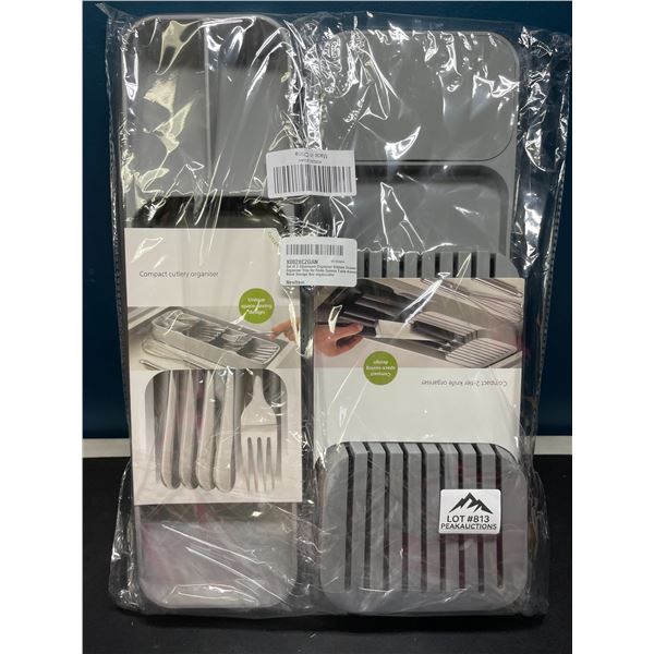 Lot of 1 Compact Cutlery & Knife Organizer
