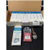 Image 1 : Lot of 1 Box of 1 1/2" Safety Padlocks - 10 Pack